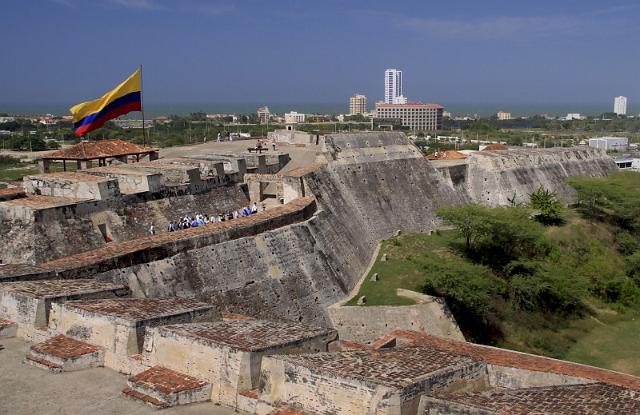 093 Cartagena, Colombia, san felipe fort.JPG